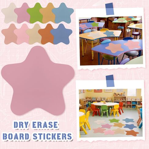 LINCIA 30 PCS كبيرة 12''table DOTS DRAY DOTS لجدول الفصل الدراسي ملصقات قابلة للإزالة in Kuwait