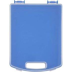 Blue Marker Case by Creatology – 9.44"x7.08"x1.25" Plastic Storage Box with Handle for Kids’ Art Supplies & Crafts, 12 Pack
