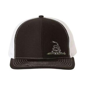 Gadsden Flag Hat | Custom Embroidered Snapback Don't Tread on Me Fitted Hat | 2nd Amendment