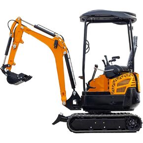 Heavy-Duty Remote-Controlled Mini Excavator with Custom Attachments, Multiple Ton Options, Rugged Wheels, and Wireless Drill System - Built for Extreme Worksites