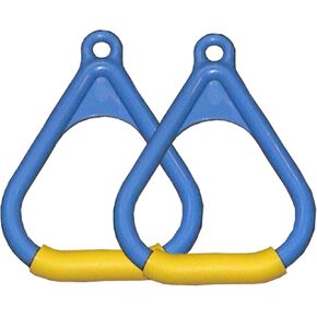 Playkids Trapeze Rings - Multi Colored Safe Grip Handles