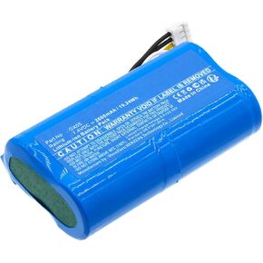 Synergy Digital Credit Card Reader Battery, Compatible with Dejavoo QD2 Credit Card Reader, (Li-ion, 7.4V, 2600mAh) Ultra High Capacity, Replacement for NEXGO GX05 Battery