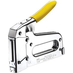 Unknown1 Arrow Fasteners T59 Wire Cable Staple Gun Metal Plastic