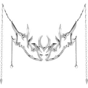 New 2026 Creative Decent Jaw Lips Ring Mechanical Mask Cosplay Punk Style Metal Chain Wearing Jewelry Masquerade Party Accessories Fashion Gift