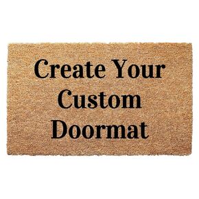 Create Your Personalized Doormat - New Home Gift Ideas, Front Door, Wedding Gift, Home Decoration, Cozy Home, Customized Doormats