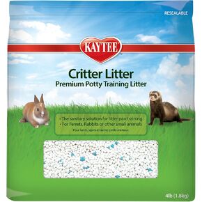 Kaytee Premium Potty Training Critter Litter for Pet Ferrets, Rabbits & Other Small Animals, 8 lb