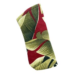 Eyeglasses Case, Bark Cloth Tropical Fabric Case for Glasses, Sunglasses Case