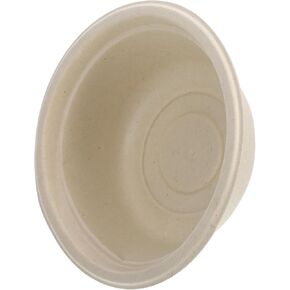 Disposable Pet Feeding Bowls Straw Pulp Cat Dog Bowls for Wet Dry Food Convenient Durable Disposable Pet Dishes in Kuwait
