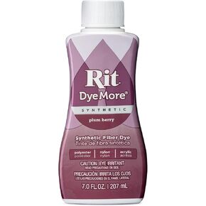 Rit DyeMore Synthetic Fiber Fabric Dye, Plum Berry