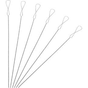 yyangz 10PCS Stainless Steel Twist Beading Needle Beading Needle Hook Needle Leader Handmade DIY Making String Bracelet Beading Tool for Sewing Wristbands Necklaces Jewellery
