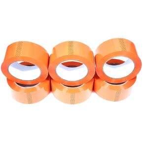 Orange Packing Tape, Moving Tape, 2 Inch x 110 Yards, 2.0 Mil Thick, (36 Rolls) Heavy Duty Carton Sealing Tape (Orange)