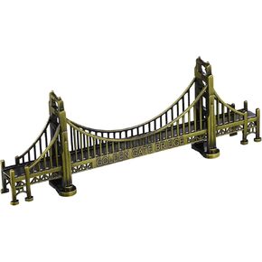 Bridge Craft Sculpture Vintage Bridge Model for Home Decoration Souvenir for Events Office Decor Antique Finish