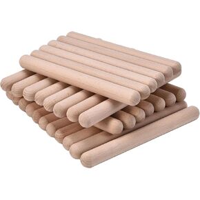 32 Pack Rhythm Sticks, 8 Inch Wood Music Lummi Stikcs for Kids