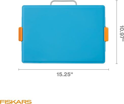Fiskars Kids Creating Toolbox Turq, 2/6 Box, Blue in Saudi Arabia