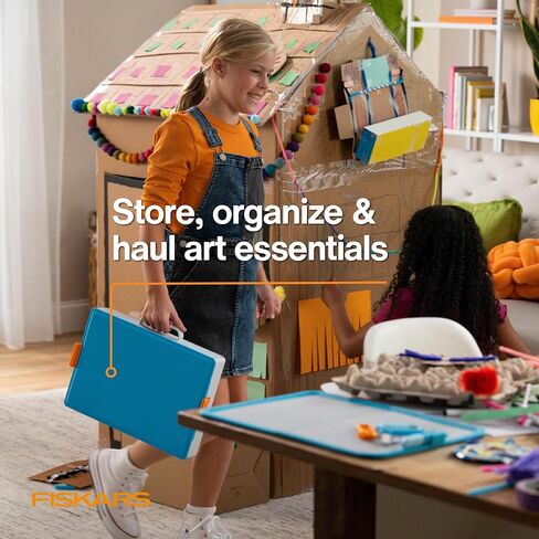 Fiskars Kids Creating Toolbox Turq, 2/6 Box, Blue in Saudi Arabia