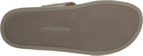 صندل Paimee Slide للسيدات من Lucky Brand، ستوكو/حمض، 6.5 in Saudi Arabia