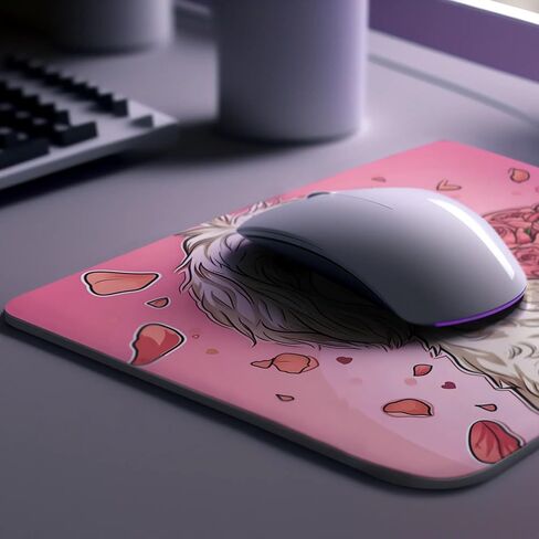 Mouse Pad Gifts Havanese Mouse Pad Dog with Flowers for Home Office Gaming Work Desk Computer Desktop Laptop Non-Slip Rubber Mouse Pad for Dog Lovers (Havanese Mouse Pad #5) in Saudi Arabia