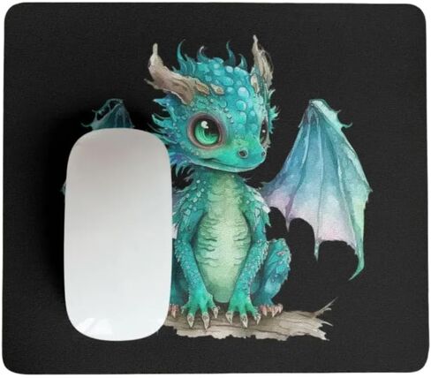 Mousepad Desktop Laptop Baby Dragon Mouse Pad Computer Accessories Home Office Gaming Work Desk Computer Non-Slip Rubber heat-resistant Fantasy Dragon mousepad in Kuwait