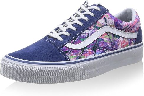 حذاء رياضي نسائي من Vans، Moody Floral أرجواني أسود، 6.5 in Saudi Arabia