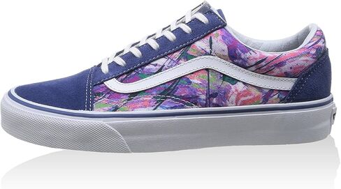 حذاء رياضي نسائي من Vans، Moody Floral أرجواني أسود، 6.5 in Saudi Arabia