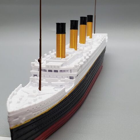 THEROLLER3D RMS Titanic Model Ship 1 Ft Long Assembled, Historically Accurate, Titanic Replicas in Saudi Arabia