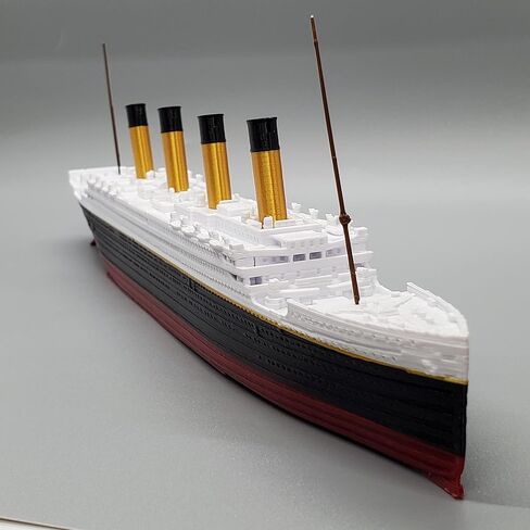 THEROLLER3D RMS Titanic Model Ship 1 Ft Long Assembled, Historically Accurate, Titanic Replicas in Saudi Arabia
