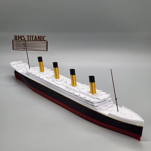 THEROLLER3D RMS Titanic Model Ship 1 Ft Long Assembled, Historically Accurate, Titanic Replicas in Saudi Arabia