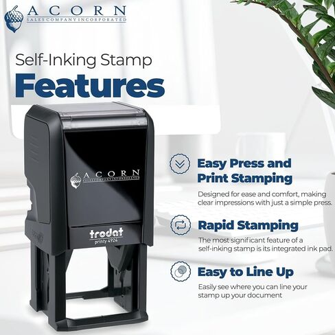 Custom Address Stamp for Hockey Fans | Personalized Self-Inking Return Address Stamper | Heavy-Duty Square 1-5/8" Rubber Ink Stamping Kit | Gift for Sports Enthusiasts in Saudi Arabia