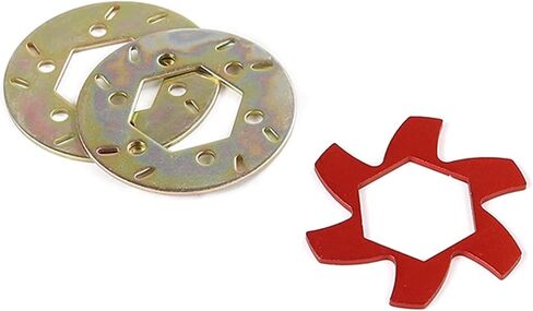 Metal Brake Disc Kit for 1/5 Scale HPI ROFUN BAHA King Motor ROVAN Baja 5B 5T 5SC Rc Car Parts ﻿ (Red) in Saudi Arabia