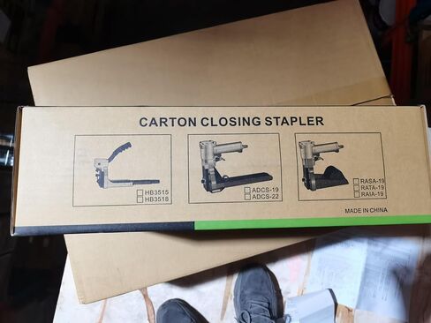 meite HB3518 16 Gauge 3/4-Inch Length 1-3/8-Inch Crown Manual Carton Stapler Carton Closing Stapler Sticker for Carton Closing in Saudi Arabia