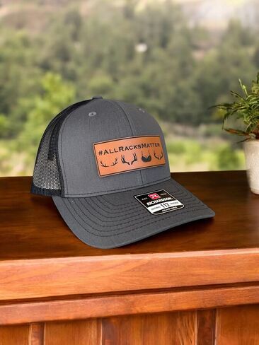 BUBBLEHEAD INK All Racks Matter Hunting Trucker Hat, Deer Hunting Cap, Funny Hunting Hats for Men in Kuwait