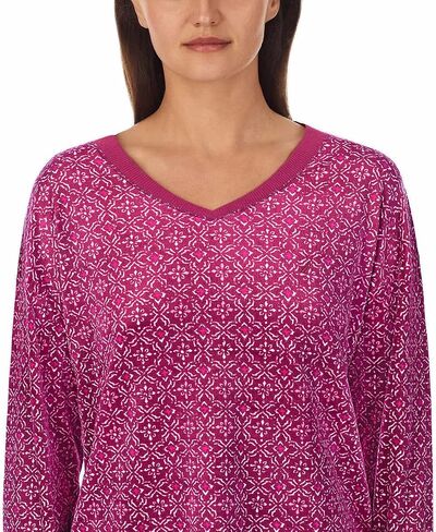 Nautica Women's 2 Piece Cozy Fleece Pajama Sleepwear Set, X- Large in Saudi Arabia