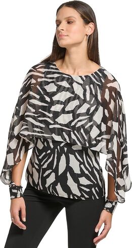 DKNY Womens Cape TOP, Champagne in Saudi Arabia