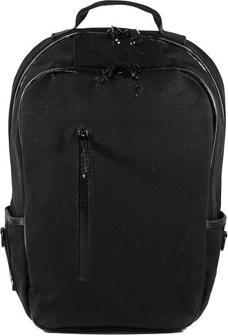 DEFY Bucktown Ballistic Nylon Backpack | 23 Liter Utility Backpack For Men | Professional Work Bag w/ 17 Inch Laptop Sleeve | Premium Tech Backpack | Water Repellent Travel & Commuter Pack (Black) in Saudi Arabia
