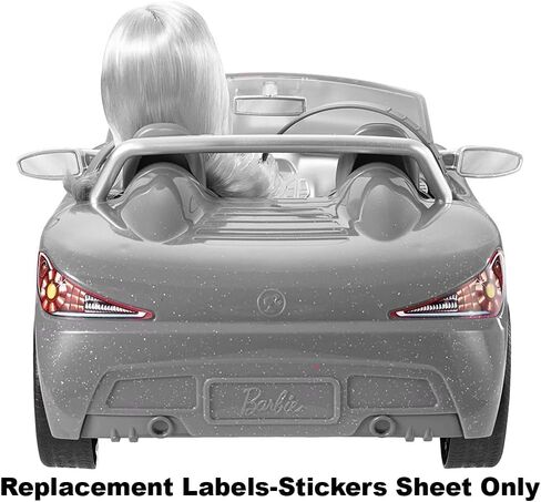 Barbie Parts Parts Glam Convertible - CGG92 ~ تسميات / ملصقات بديلة - المصابيح الأمامية ، الشواية والرسوم in Saudi Arabia
