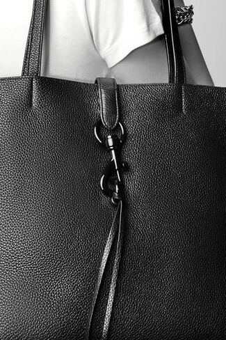 Rebecca Minkoff Megan Tote, Black/Silver in Saudi Arabia