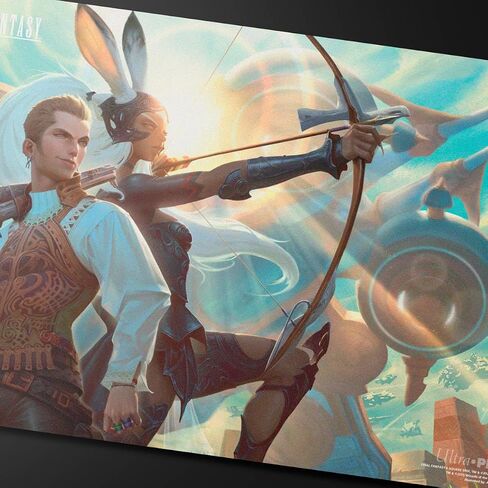 Ultra PRO - Final Fantasy x Universes Beyond World Map Playmat for Magic: The Gathering | Card Game Playmat, Final Fantasy Collectibles, Desk Mat Mousepad in Kuwait