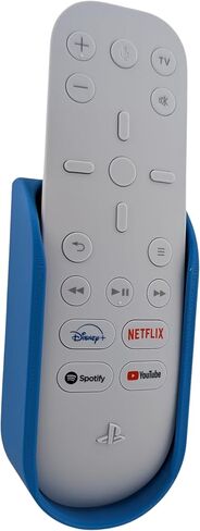Wall Mount for PlayStation 5 Media Remote – Custom 3D Printed Wall Mount Holder, Sleek and Secure for Easy Access and Room Organization. (Blue) in Saudi Arabia