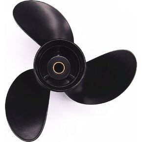 3B2-B64517-0 3B2B645170 3B2B645170M 766545 0766545 48-897618A10 8.5x9 Propeller for Tohatsu for Nissan Mercury Marine Evinrude Johnson OMC 2/4-Stroke 8HP 9.8HP Outboard Motor, 12 spline 5011-085-09