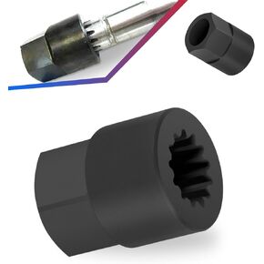 91-56775T Marine Drive Shaft Adapter Tool Fits for Mercury Outboards MC-I, R-MR, Alpha One, Alpha One/Gen II Outboard 13 Spline Driveshaft Removal Tool 90220 18-9854 9-79808