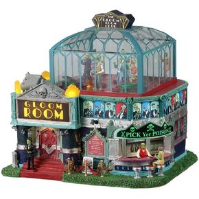 LEMAX Village Collection - Spooky Town The Gloom Room Club Animated Lit Building #25847