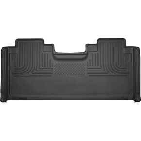Husky Liners - Weatherbeater | Fits 2015 - 2024 Ford F-150 SuperCab, 2017 - 2024 Ford F-250, F-350 SuperCab, 2017 Ford F-450 SuperCab - 2nd Row Liner - Black | 19361