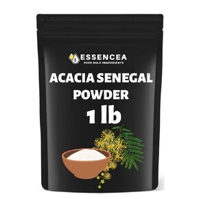 Acacia Senegal Powder 1lb by Essencea Pure Bulk Ingredients | Rich in Fiber | Soluble Fiber Powder | Non GMO and Gluten Free (16 Ounces)