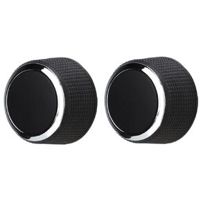 Front Radio Volume Knob, 2 Pcs Rear Radio Volume Control Knob 22912547 Replacement for Suburban 2007 2008 2009 2010 2011 2012 2013