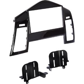 Scosche GM5205B Compatible with 2011-Up Chevrolet Cruze ISO Double DIN & DIN+Pocket Dash Kit, Black