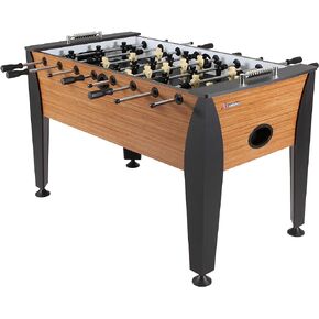 Atomic Pro Force 56" Foosball Table with Internal Ball Return and Ball Entry, Leg Levelers, and Heavy-Duty Legs