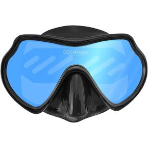 Oceanways SuperView AccuColor Mask - Yellow Inner Coating