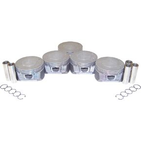 DNJ P3137 Piston Set for 2007-2012 / Chevrolet, GMC, Hummer, Isuzu/Canyon, Colorado, H3, H3T, i-370/3.7L / DOHC / L5 / 20V / 223cid