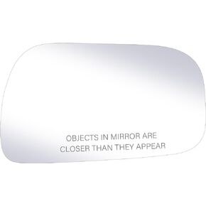 Driver side Replacement Mirror Glass - compatible with Toyota vehicles - Camry 1997-2001 - non-heated, without backing plate