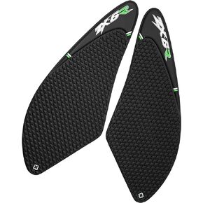 Motorcycle Tank Side Traction Pad, Anti Slip sticker,Gas Tank Pad, Traction Side, Fuel Knee Grip Decal for Ninja ZX6R 2007-2008